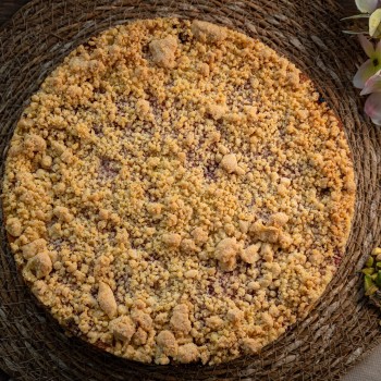 Tarte bretonne cerise des bois & pistache