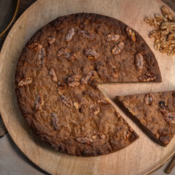 Tarte bretonne aux noix