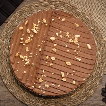 Tarte chocolat & cacahuète