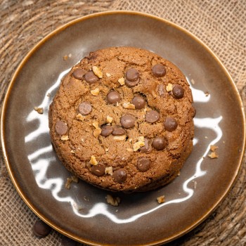 Cookie chocolat au lait noisette